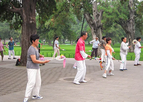 Morning Exercise in Temple of Heaven