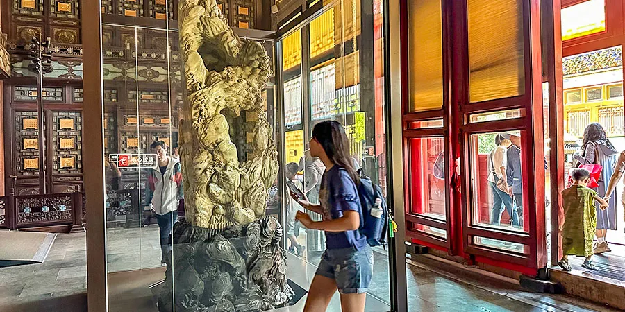 Yu the Great's Flood Control Efforts Jade Sculpture