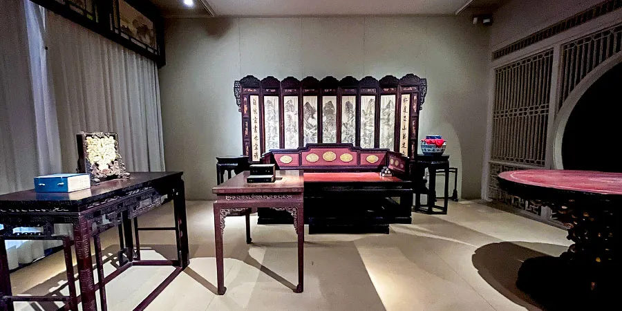 Restored Emperor Qianlong's Living Room