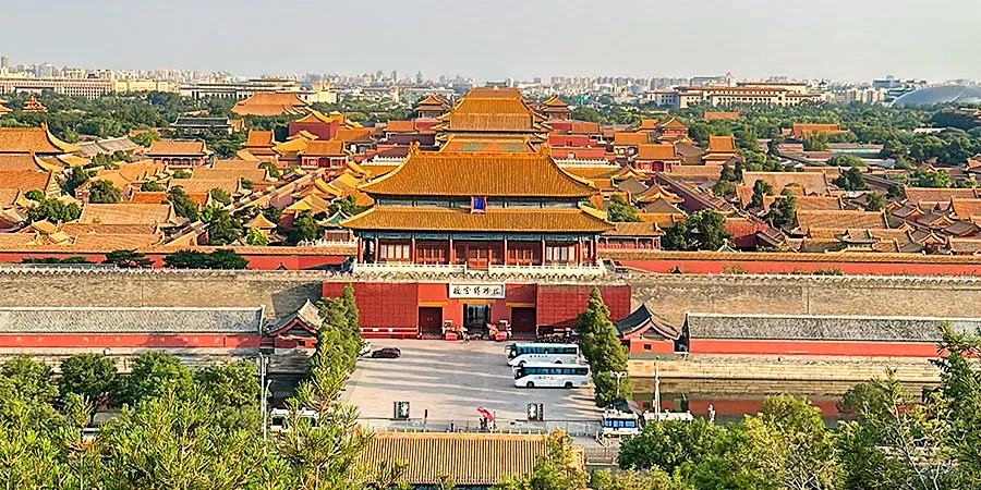 A Bird's-eye View of the Forbidden City