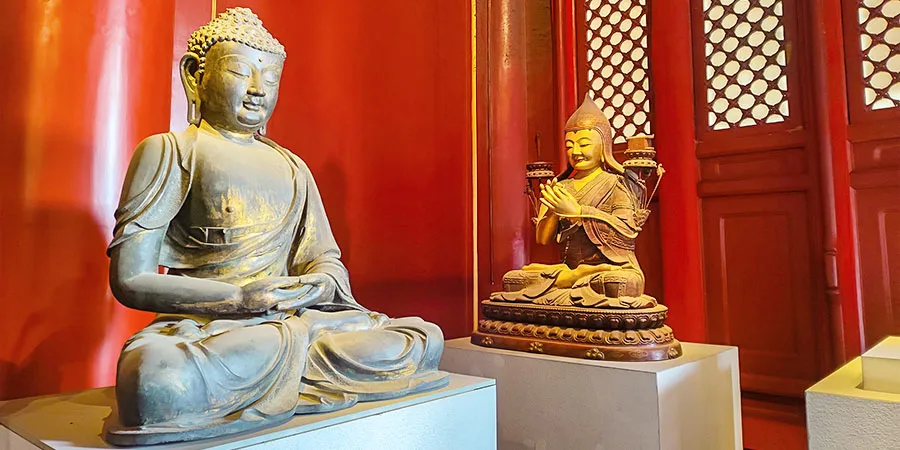 Sixth Panchen Lama Statue (Right)