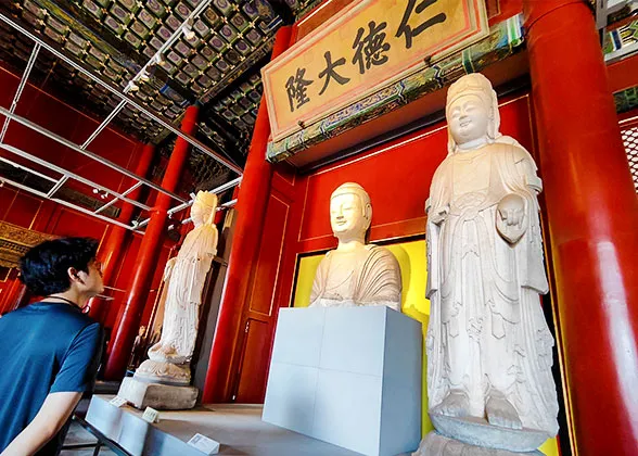 Buddha Statue in the Gallery