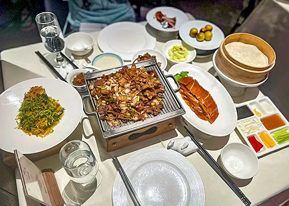 Dishes of Siji Minfu Roast Duck