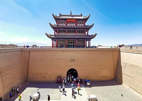 The Gate Tower of Jiayuguan Pass