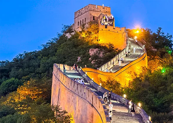 Nowaday Great Wall at Night