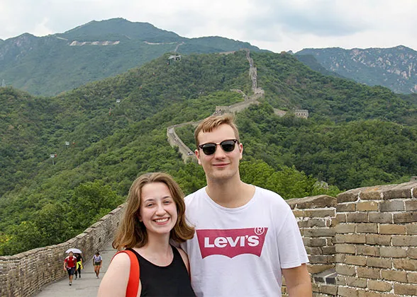 The Great Wall on a cloudy day in June