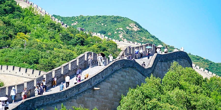 The Great Wall of China in May