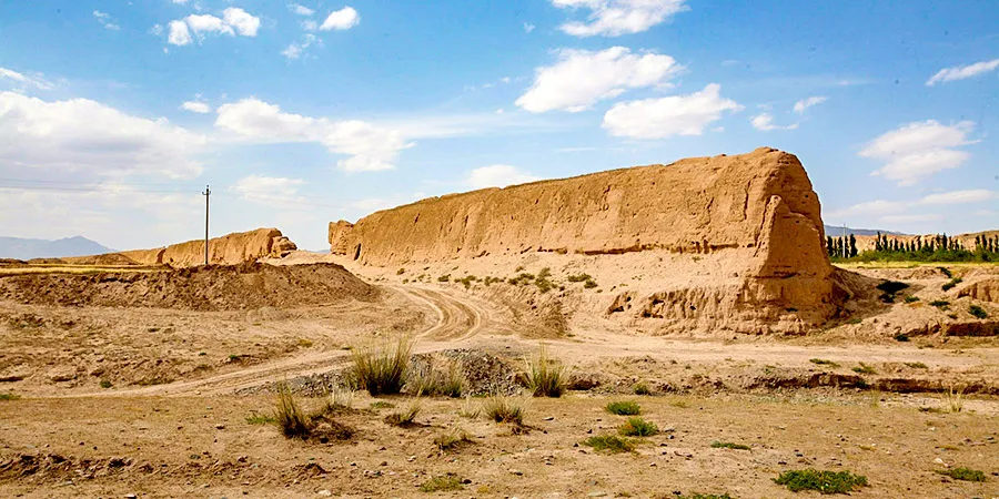 The Great Wall along the Silk Road