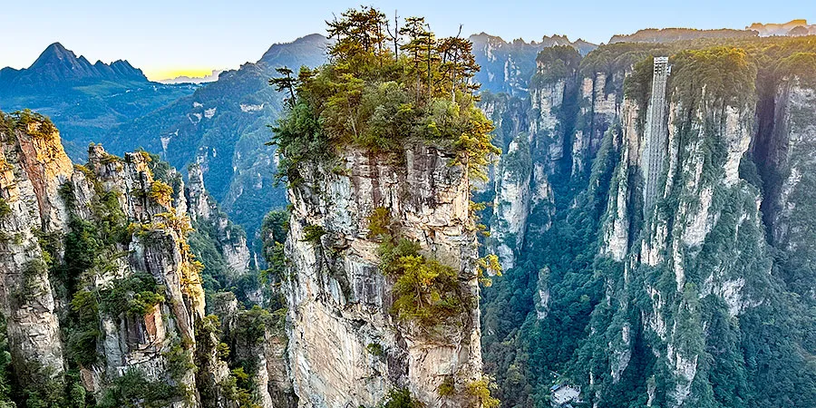 Hallelujah Mountain in Zhangjiajie
