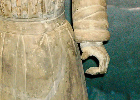 Hand of Terracotta Warrior