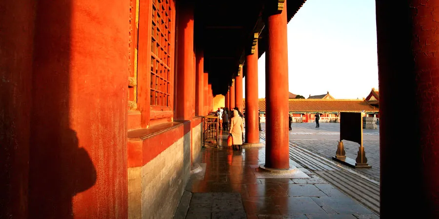 A Corridor of the Palace of Heavenly Purity