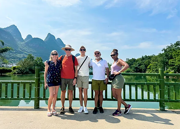 Hot Summer with Intense Sunshine