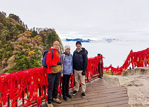 Autumn Leaves in Mt. Huashan