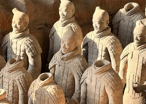 Life-like Infantry Warriors in Pit 1