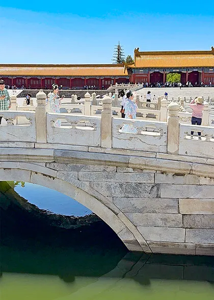 Walking on the Inner Golden Water River