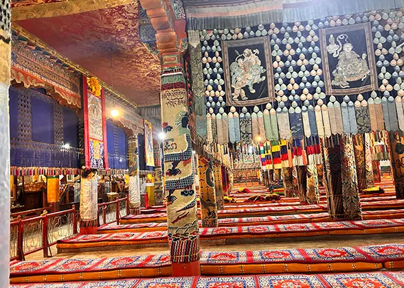 Interior Decoration, Kumbum Monastery