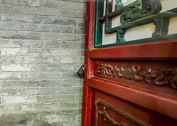 Brick Wall of the Hall