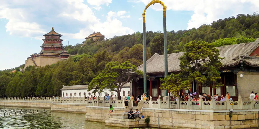 Pier of Intimacy with Nature Gate Hall