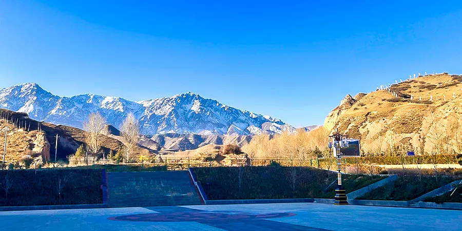 Sunny Weather of Kashgar in October