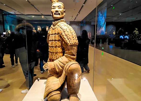 Kneeling Archer Made by Imperial Craftsman