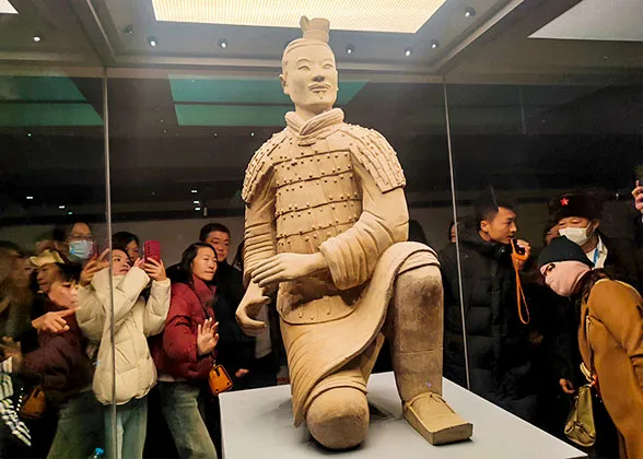 Kneeling Archer