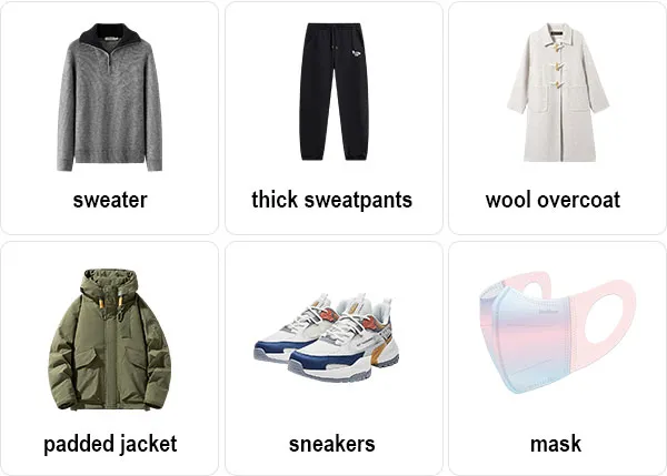 Lanzhou November Clothes