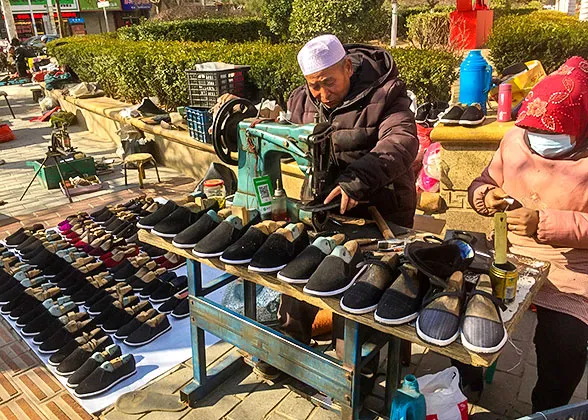 Street View of Lanzhou in November