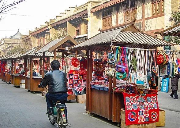Lanzhou Old Street during Chinese New Year