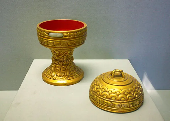 Gold Cup Used by Empress Dowager