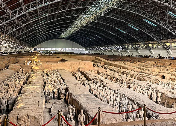 Military Formation in Terracotta Army