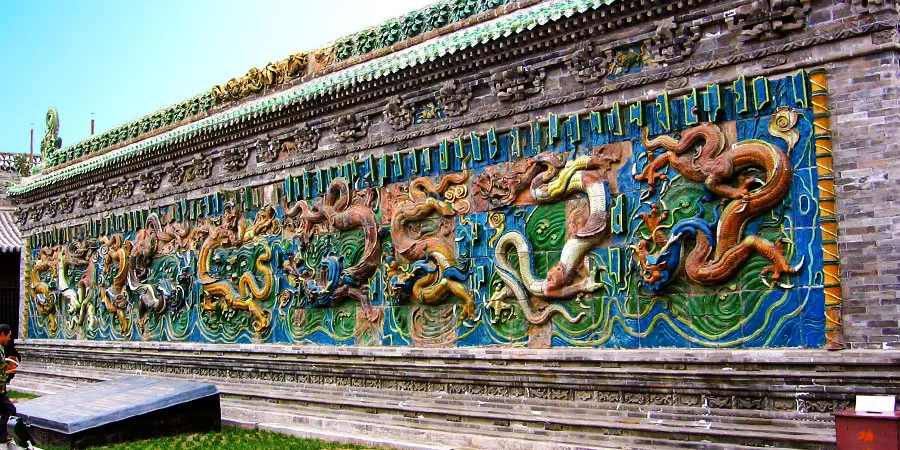 Nine Dragon Screen, Datong, Shanxi