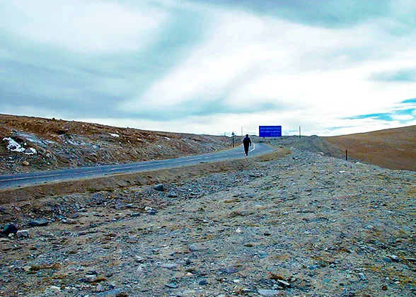 View of Northern Xinjiang in November