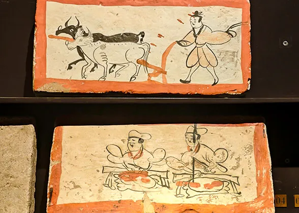 Painting Bricks, Gansu Provincial Museum