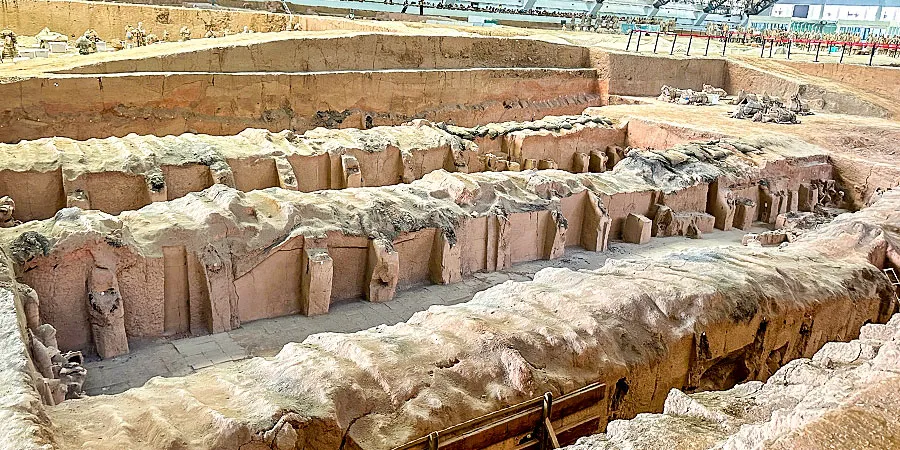 Partition Walls in Pit 1