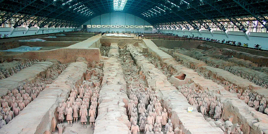 Pit 1 of the Terracotta Army