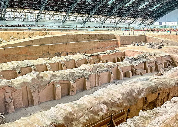 Partion Walls in Pit 1