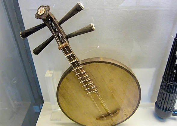Exhibited Traditional Opera Instrument
