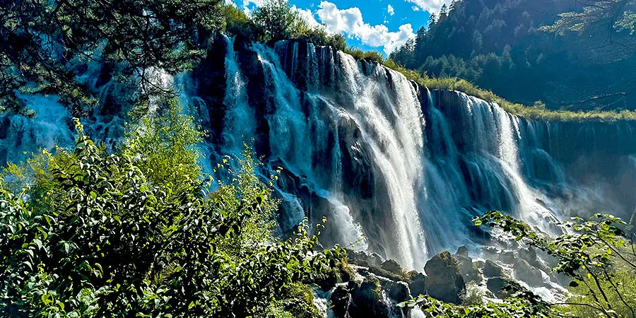 Powerful Nuorilang Waterfall