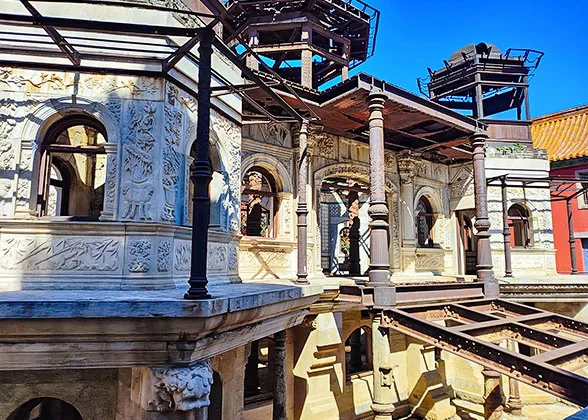 Close View of the Palace