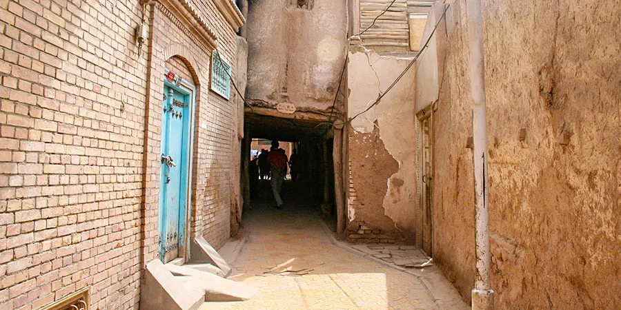 Quiet Kashgar Old Town