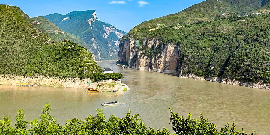 Qutang Gorge of Yangtze River