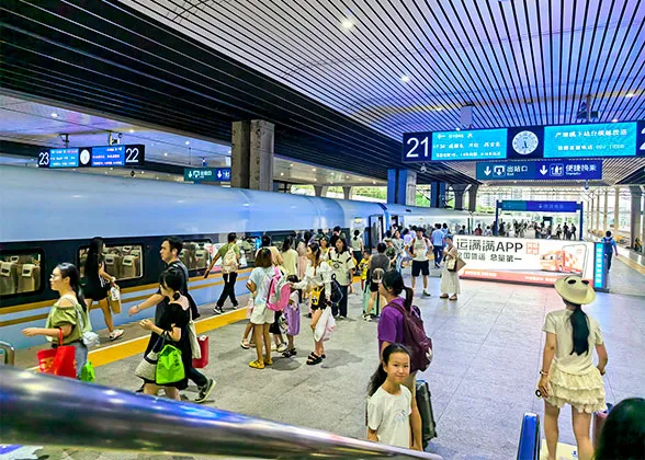 Platform of Chongqing East