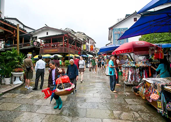 Wet Street on Rainy Days