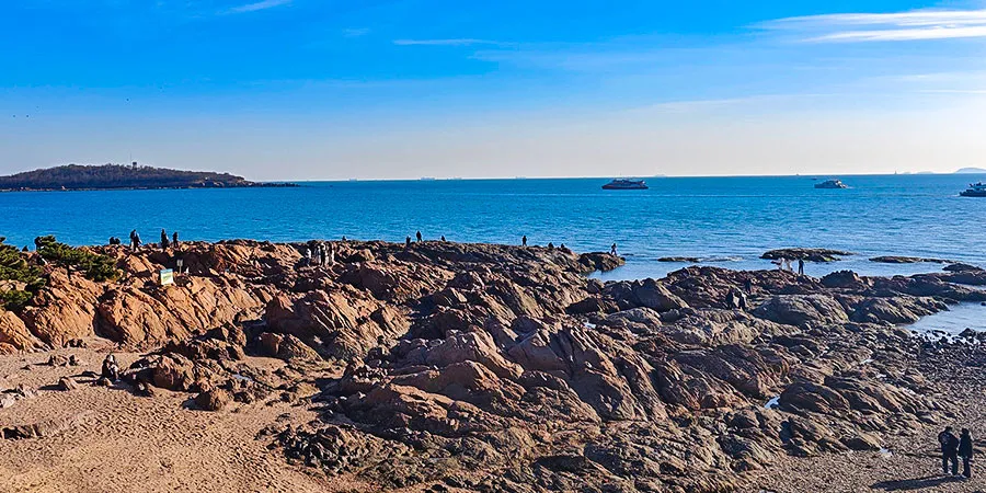 Quiet Seaside in Xiamen in Winter