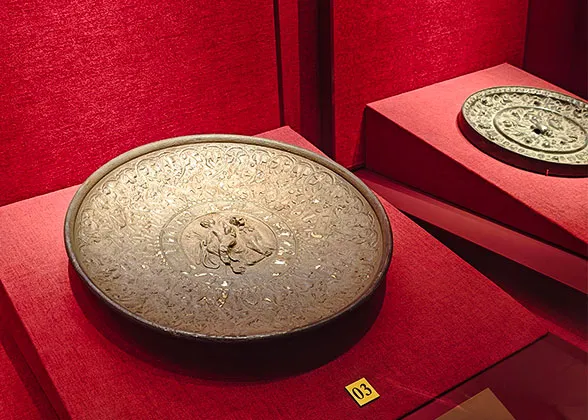 Silver Plate, Gansu Provincial Museum
