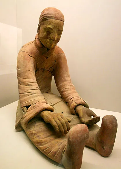 Sitting Terracotta Figures