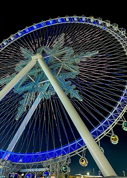 Snowflake Ferris Wheel