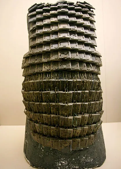Stone Armor Made by Many Stone Pieces