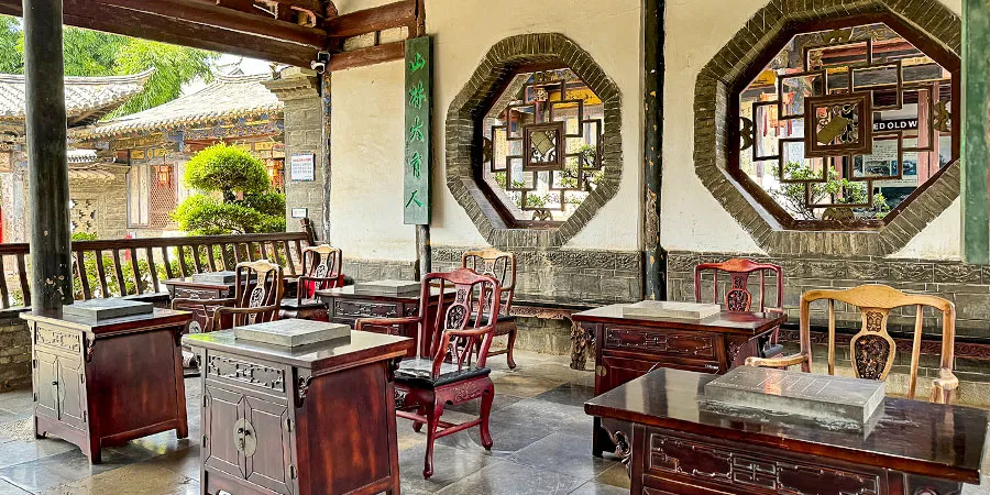 The Study Room inside Zhu Family Garden, Jianshui Ancient Town