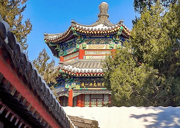 Snow-Covered Summer Palace